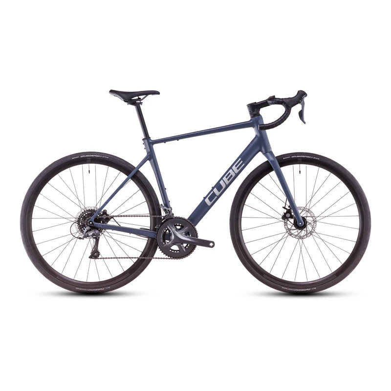 Bicicleta de ruta CUBE Attain Pro Nightflight & Grey 2025